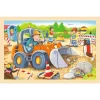 Goki Einlegepuzzle Baustelle 7
